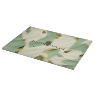 Mint Grönt Cream Guld Cowhide