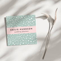 Mint Grönt Dalmatian Spots, Dalmatian Dots