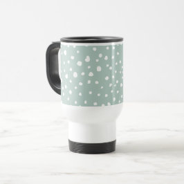 Mint Grönt Dalmatian Spots, Dalmatian Dots Resemugg