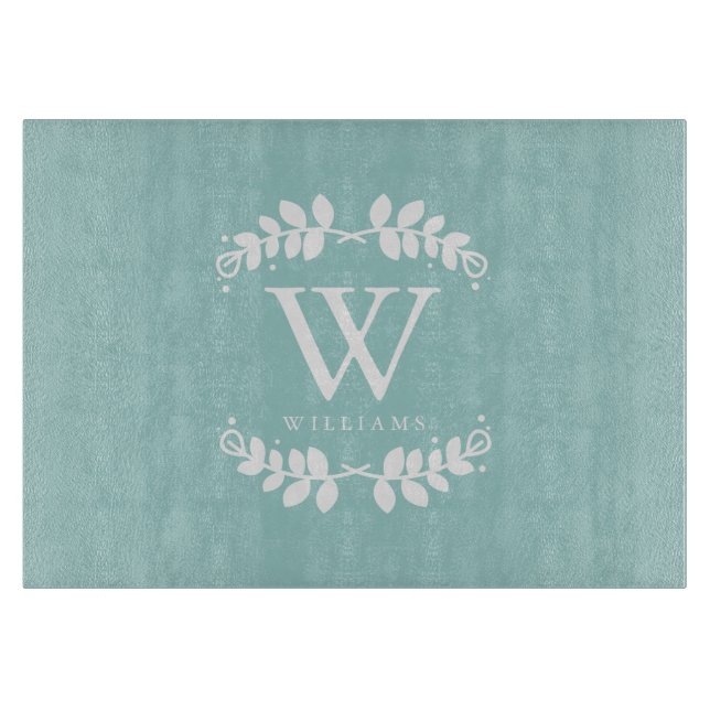 Mint Grönt Family Monogram (Framsidan)