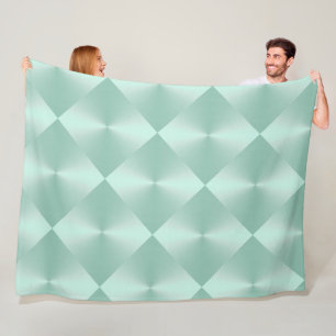 Mint Grönt Fleece Blanket