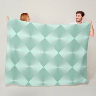 Mint Grönt Fleece Blanket