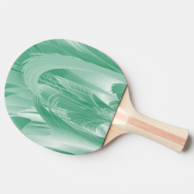 Mint Grönt Foliage Pingisracket (Sidan)