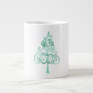 Mint Grönt Glam-jul Jumbo Mugg