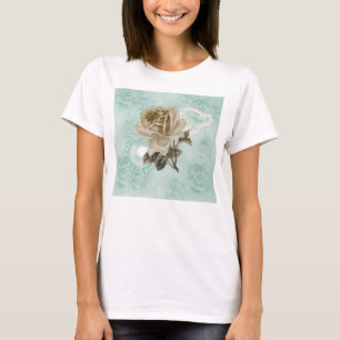 Mint Grönt Ivory Ro Bella Flowy T-Shirt
