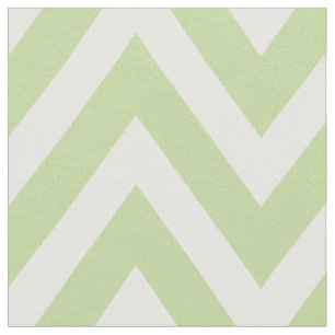 Mint Grönt Modern Chevron Large Tyg