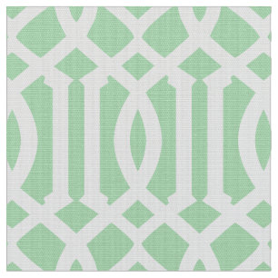 Mint Grönt Moroccan Mönster   Fabric Tyg