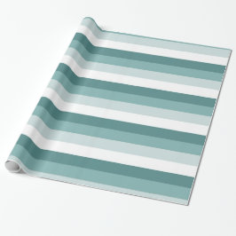 Mint, Grönt och White Rand Presentpapper