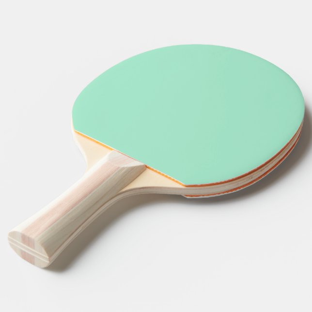 Mint Grönt Ping Pong Paddle Pingisracket (Frontvinkel)