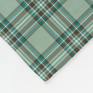 Mint Grönt Play Kelly Tartan Fleecefilt