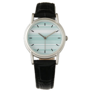 Mint grönt rand armbandsur