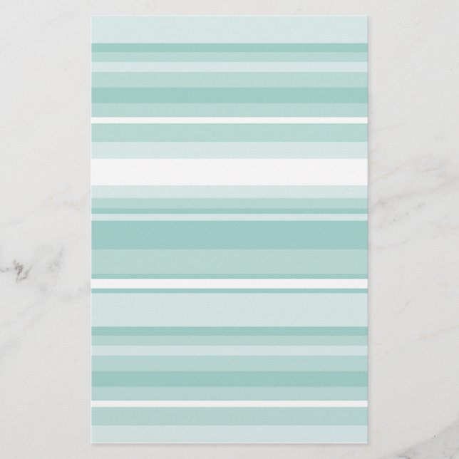 Mint grönt rand brevpapper (Framsida)