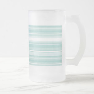 Mint grönt rand frostat ölglas