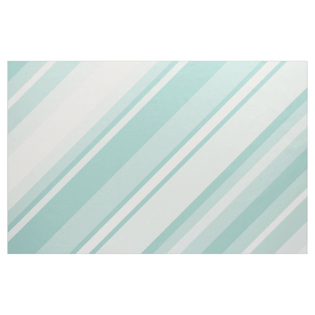 Mint grönt rand tyg (Fat Quarter)