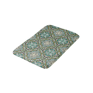 Mint Grönt Turcos Tribal Art Badrumsmatta