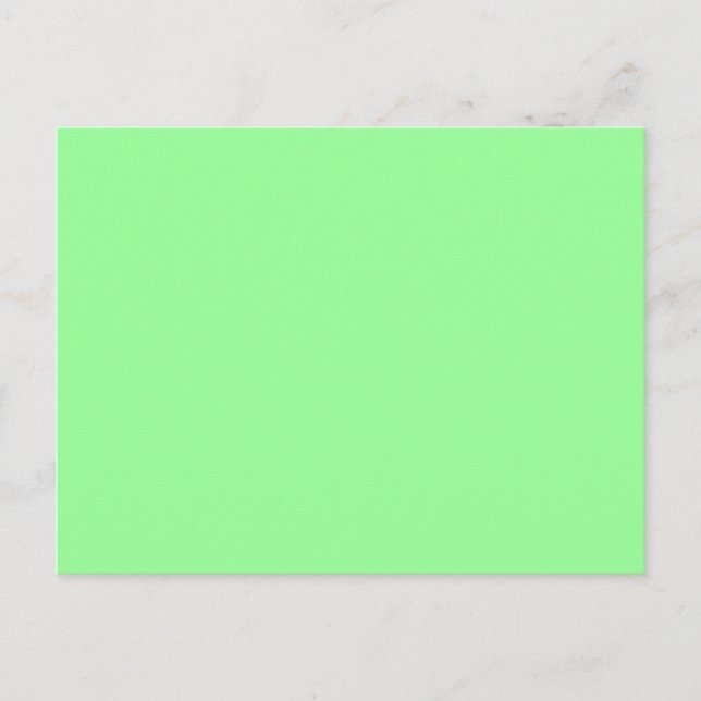 Mint-Grönt Vykort (Framsida)