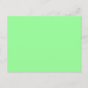 Mint-Grönt Vykort