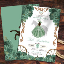 Mint Grönt Western Charra Quinceañera