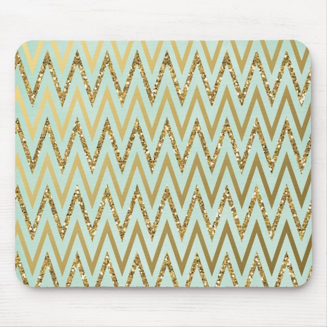 Mint- & guldsparre Mousepad Musmatta (Framsidan)