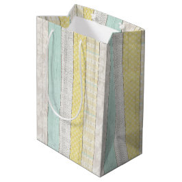 Mint & Gult Geometric Rustic Wood Baby Shower