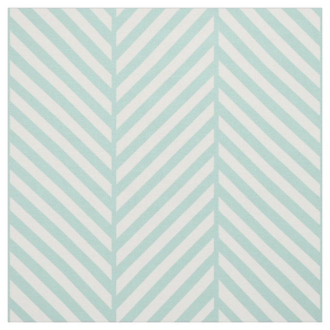 Mint Herringbone Large  Tyg (Provkarta)