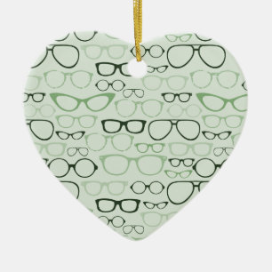 Mint Hipster Glass Julgransprydnad Keramik
