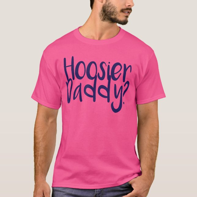 MinT Hoosier Daddy flicka T Shirt (Framsida)