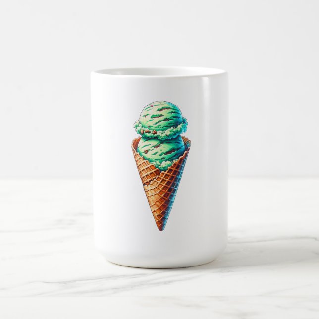 Mint ice cream kaffemugg (Center)