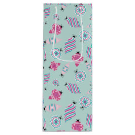 Mint Jolly Baubles Vin Gift Bag