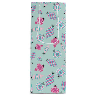 Mint Jolly Baubles Vin Gift Bag