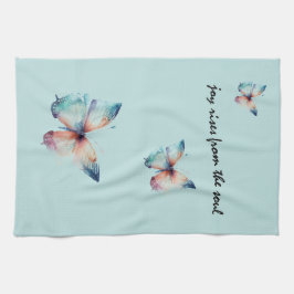 Mint Joy Rises från Soul Butterfly Kökshandduk