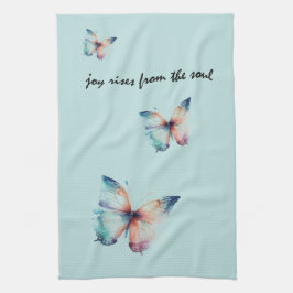 Mint Joy Rises från Soul Butterfly Kökshandduk