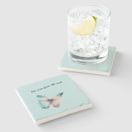 Mint Joy Rises från Soul Butterfly Stenunderlägg
