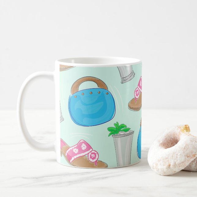 Mint Julep Bermuda Bag Sandals Derby Preppy Kaffemugg (Med munk)