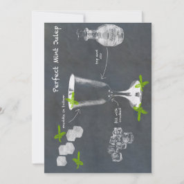 Mint Julep Cocktail Inbjudningar