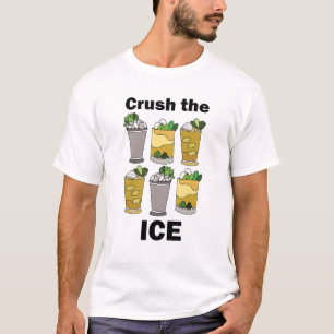 Mint Julep Cocktail Krossa Isen Derbyfest T Shirt