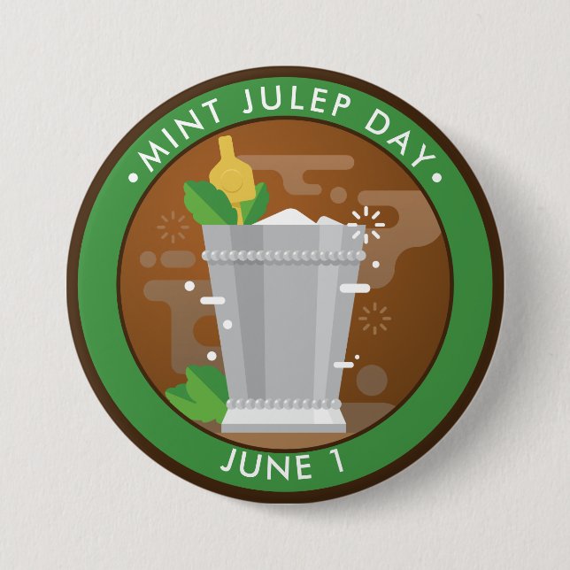 Mint Julep Day Knapp (Framsida)