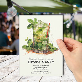 Mint Julep Derbyfest Inbjudningar