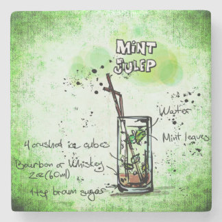 Mint Julep Drink Recept Stenunderlägg