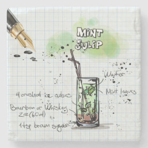 Mint Julep Drink Stenunderlägg