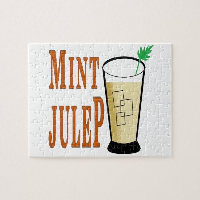 Mint julep-tid pussel (Horisontell)