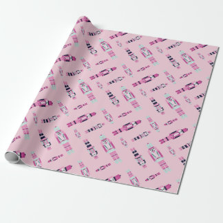 Mint Julknäppare Parad Roll Julpapper