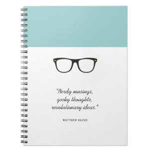 Mint Mint Glass Anteckningsbok