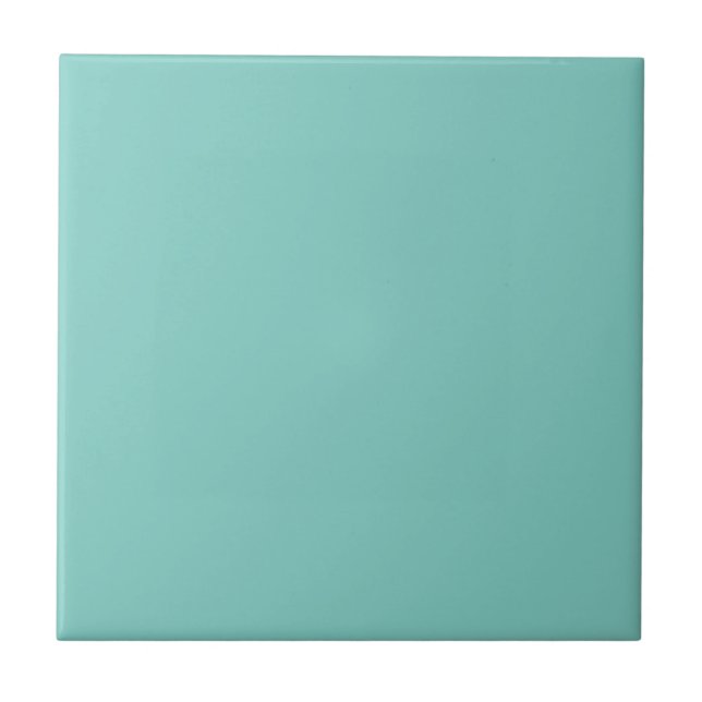 Mint Mint Grönt Solid Färg Kakelplatta (Framsidan)