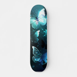 Mint Nattfjärilar Mini Skateboard Bräda 18,5 Cm