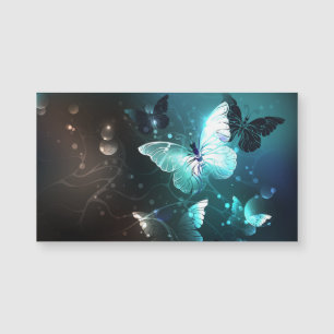 Mint Night Butterflies