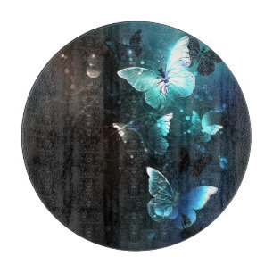 Mint Night Butterflies