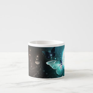 Mint Night Butterflies Espressomugg
