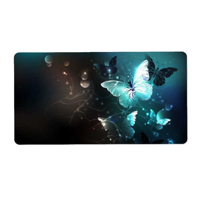 Mint Night Butterflies Fraktsedel (Framsidan)