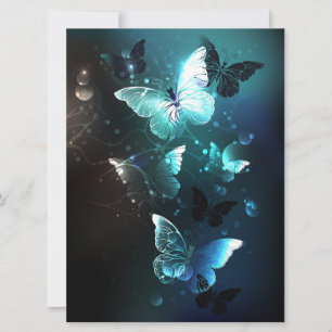 Mint Night Butterflies Spara Datumet